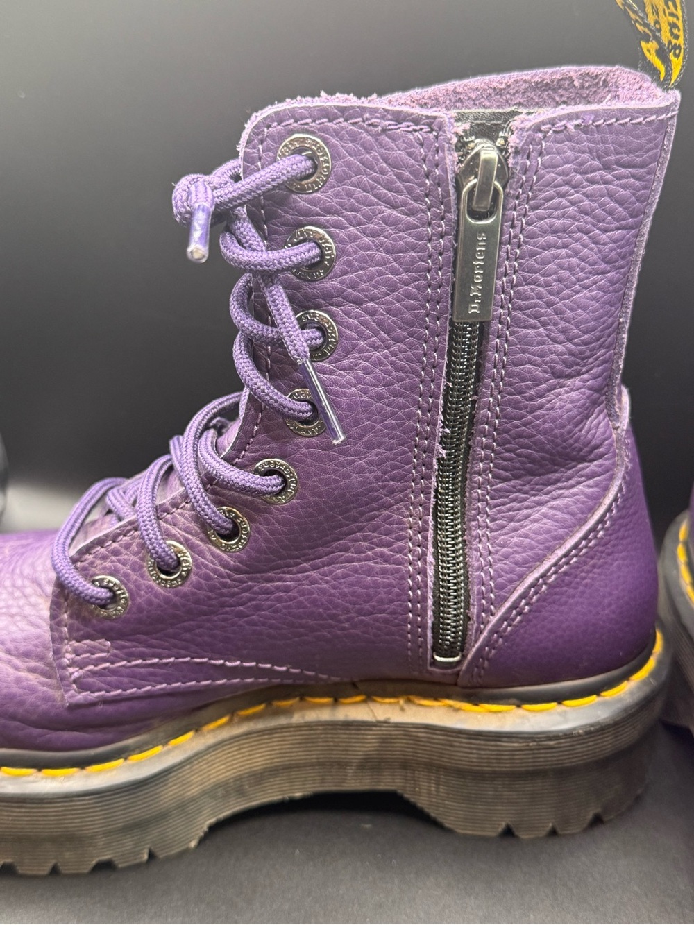 Doc Martens JADON III Pisa Leather Platform Boots - Picture 7 of 10
